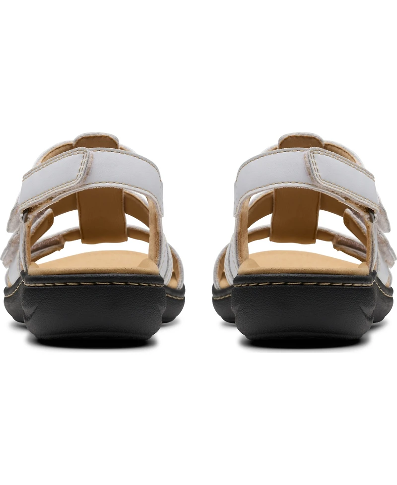 Clarks Women's Collection Laurieann Ivy Rip Tape Sandals