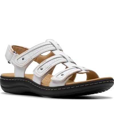 Clarks Women's Collection Laurieann Ivy Rip Tape Sandals