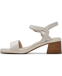 Clarks Collection Women's Jaylan Ray Square Toe Sandals