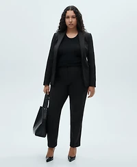Mango Women's Fitted Suit Jacket