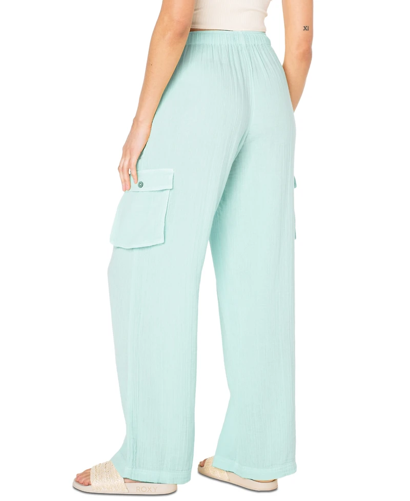 Roxy Juniors' Cotton Precious Cargo Beach Pants