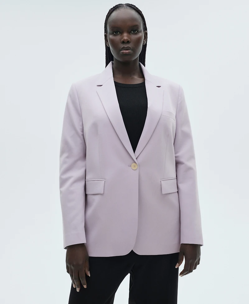 Mango Women's Fitted Suit Jacket