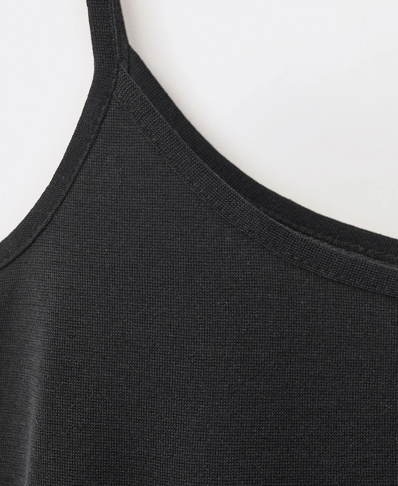 Mango Women's Thin Straps Silk Top