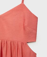 Mango Women's Cut-Out Midi Dress