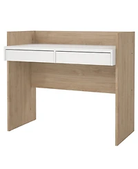 Tvilum 35" Wood 2 Storage Drawer Home Office Writing Desk