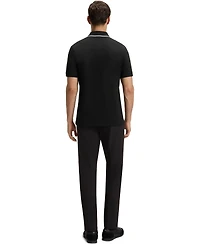 Boss by Hugo Men's Quick-Dry Stretch Cotton Slim-Fit Polo Shirt