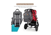 iniuniu Diaper Bag Backpack, Unisex Baby Bags for Boys Girls, Waterproof Travel