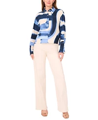 Parker Women's The Jay Printed Collared Button-Front Shirt