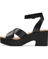 Clarks Collection Women's Nerisa Wedge Sandals