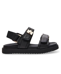 Steve Madden Toddler and Little Girls T-Mona Footbed Sandals