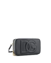 Pre-Owned Dolce & Gabbana Small Dg Logo Camera Bag Leather
