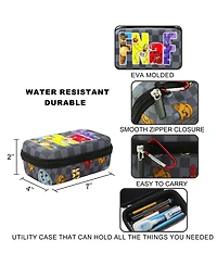 Five Nights At Freddy's Fnaf Trap Graphics Gray Checkered Utility Case