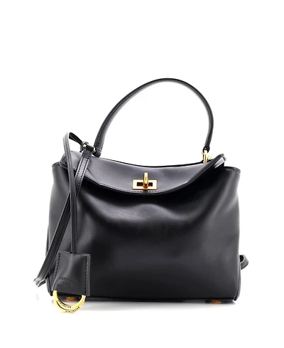 Pre-Owned Balenciaga Mini Rodeo Shoulder Bag Leather