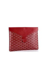 Pre-Owned Goyard Mm Camondo Horizontal Clutch Ii Coated Canvas