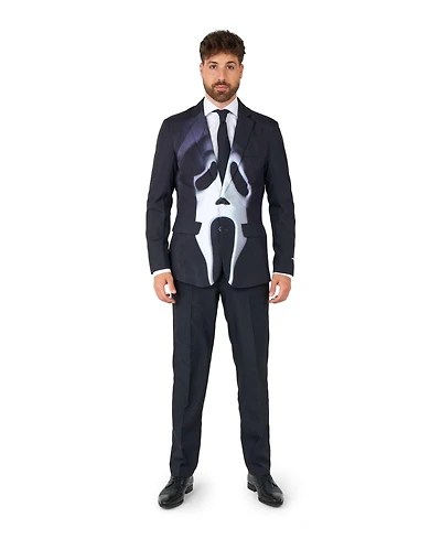 Suitmeister Men's Official GhostFace Suit- Halloween Theme Party Costume - Horror Costume