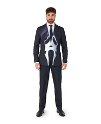 Suitmeister Men's Official GhostFace Suit- Halloween Theme Party Costume - Horror Costume