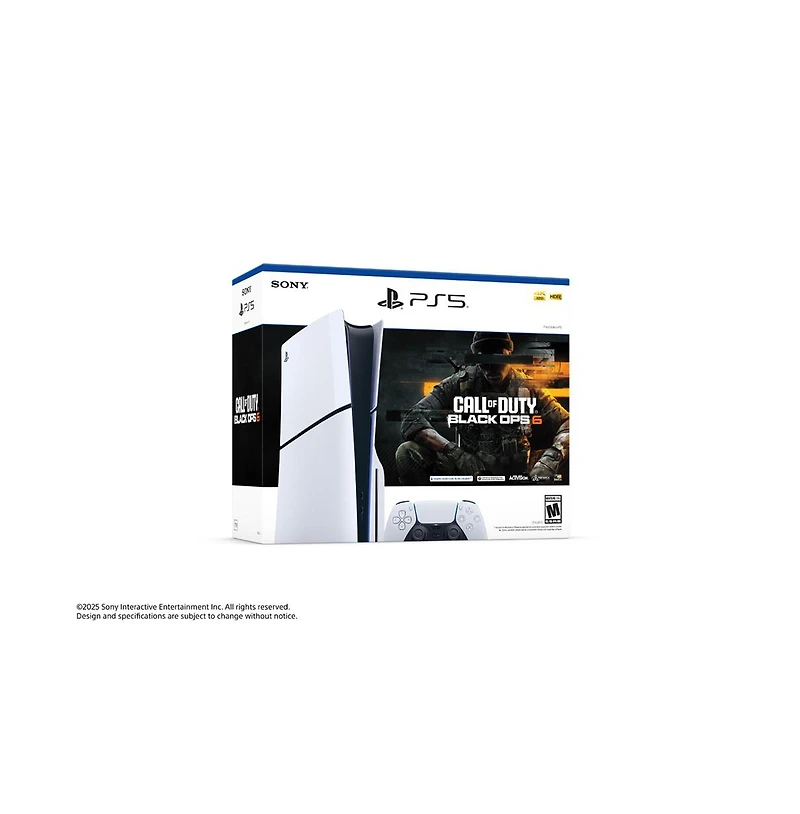 Sony PlayStation 5 Slim Disc Edition - Call of Duty: Black Ops 6 Bundle