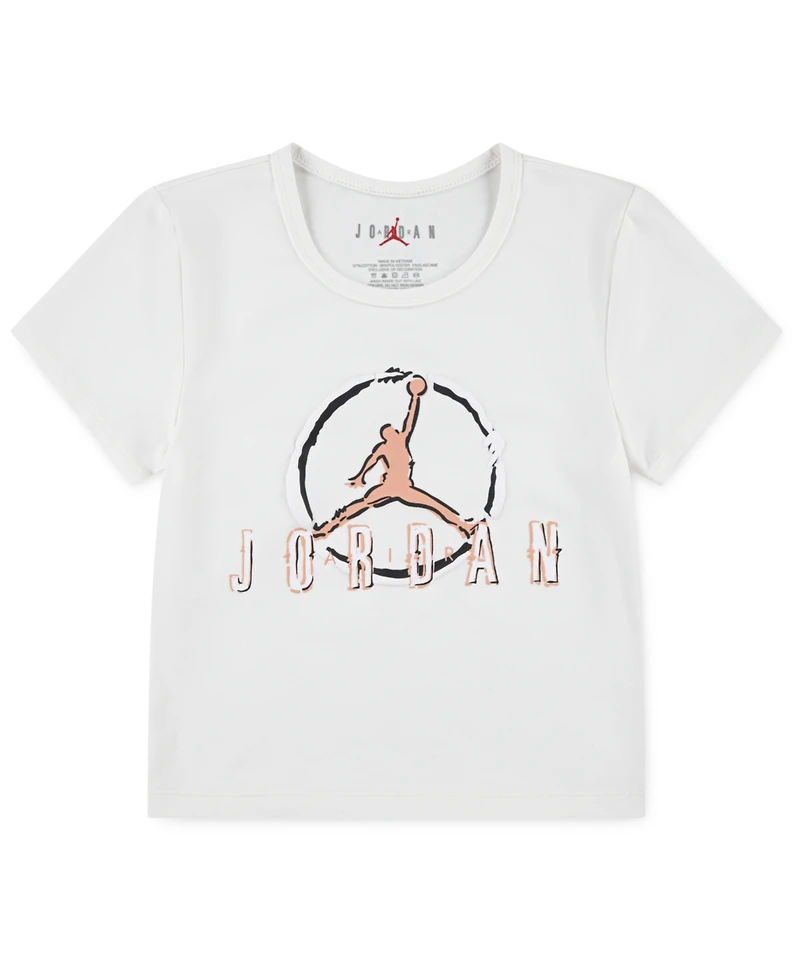 Jordan Big Girls Jumpman Scribble T-Shirt