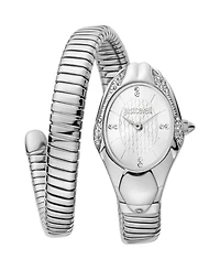Just Cavalli Women's Silver Stainless Steel Bracelet Watch