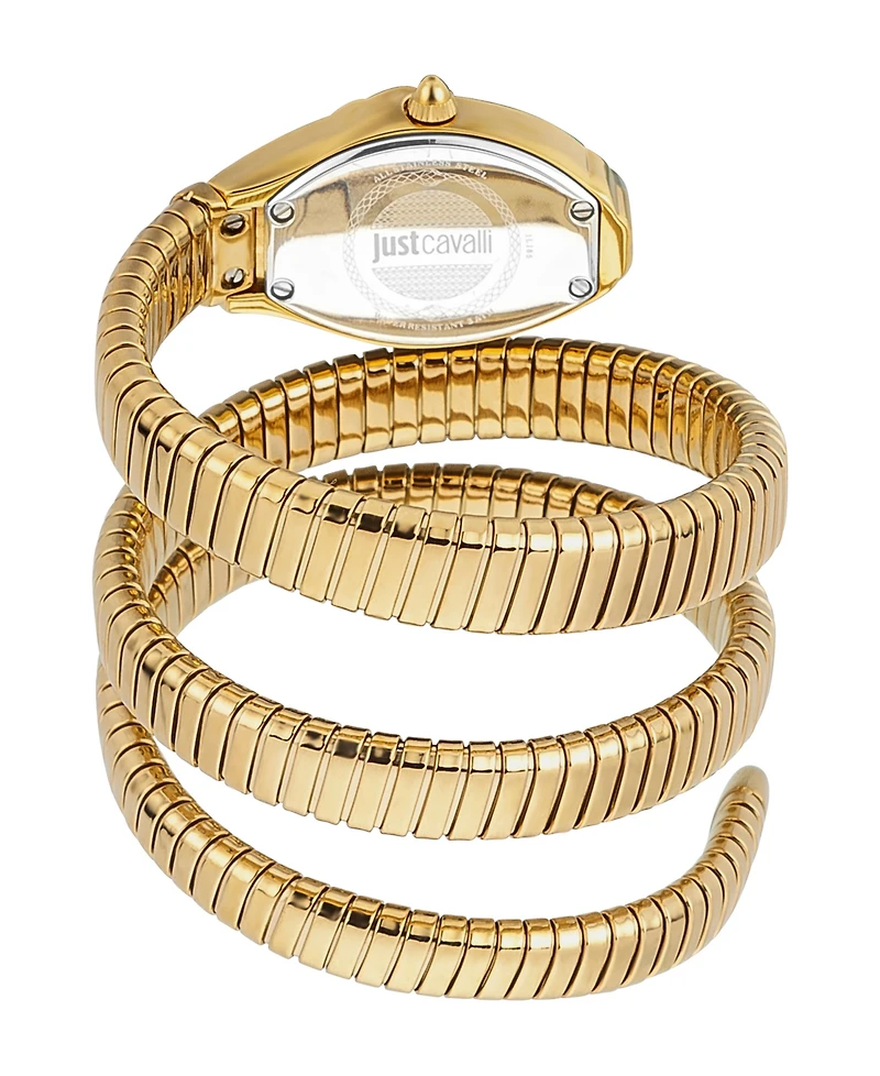 Just Cavalli Women's Gold Stainless Steel Bracelet Watch