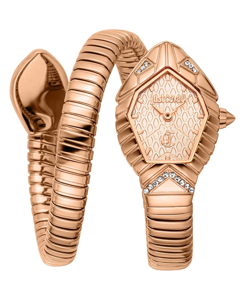 Just Cavalli Women's Rose Stainless Steel Bracelet Watch