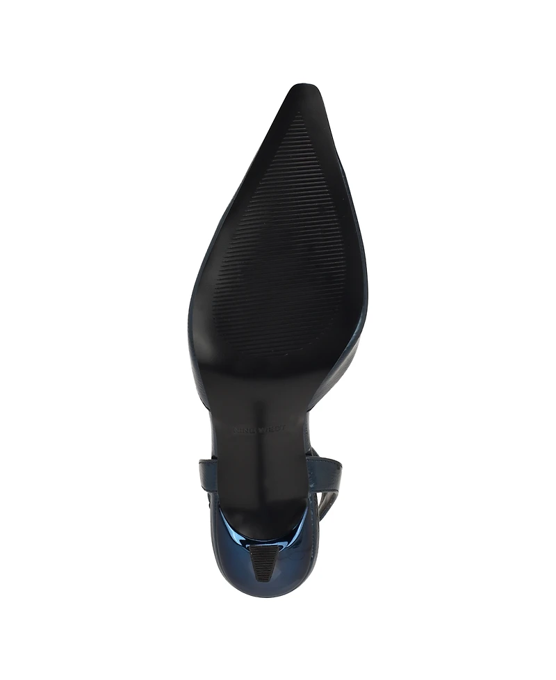 Nine West Women's Kellie Pointy Toe Tapered Heel Pumps