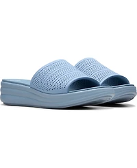 Clarks Cloudsteppers Women's Drift Twist Slip-On Flat Sandals