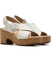 Clarks Collection Women's Nerisa West Wedge Sandals