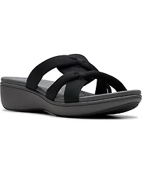 Clarks Cloudsteppers Women's Breeze Rae Cam Slip-On Flat Sandals