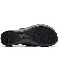 Clarks Cloudsteppers Women's Breeze Rae Cam Slip-On Flat Sandals