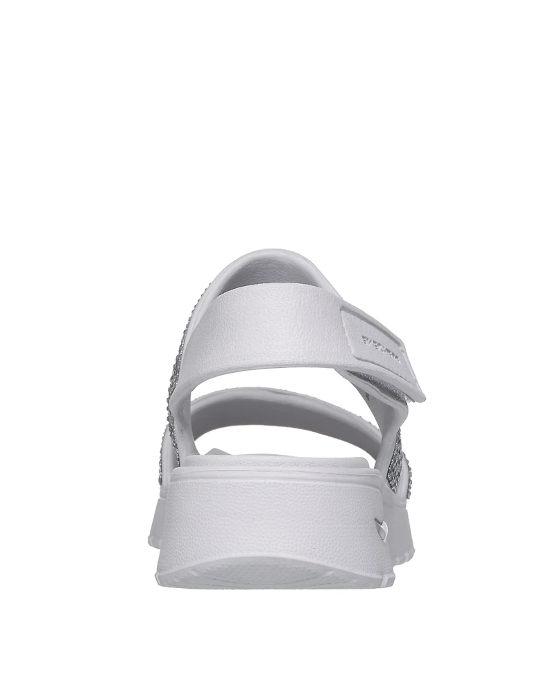 Skechers Women's Foamies: Arch Fit Footsteps - Elegance Platform Sandals from Finish Line