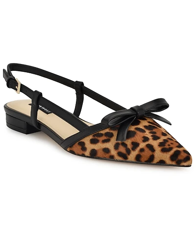 Nine West Women's Grean Pointy Toe Slingback Flats