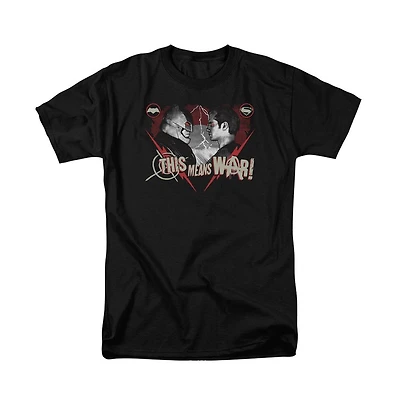 Batman V Superman Men's This Means War Short Sleeve Adult Tee / T-Shirt
