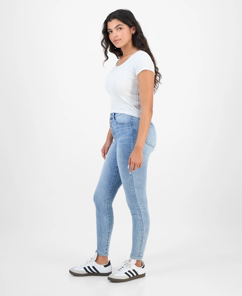 Dollhouse Juniors' High-Rise Curvy Skinny Jeans