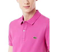 Lacoste Men's Slim Fit Short Sleeve Ribbed Polo Shirt