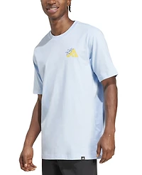 adidas Men's Cheese Life Stripe T-Shirt