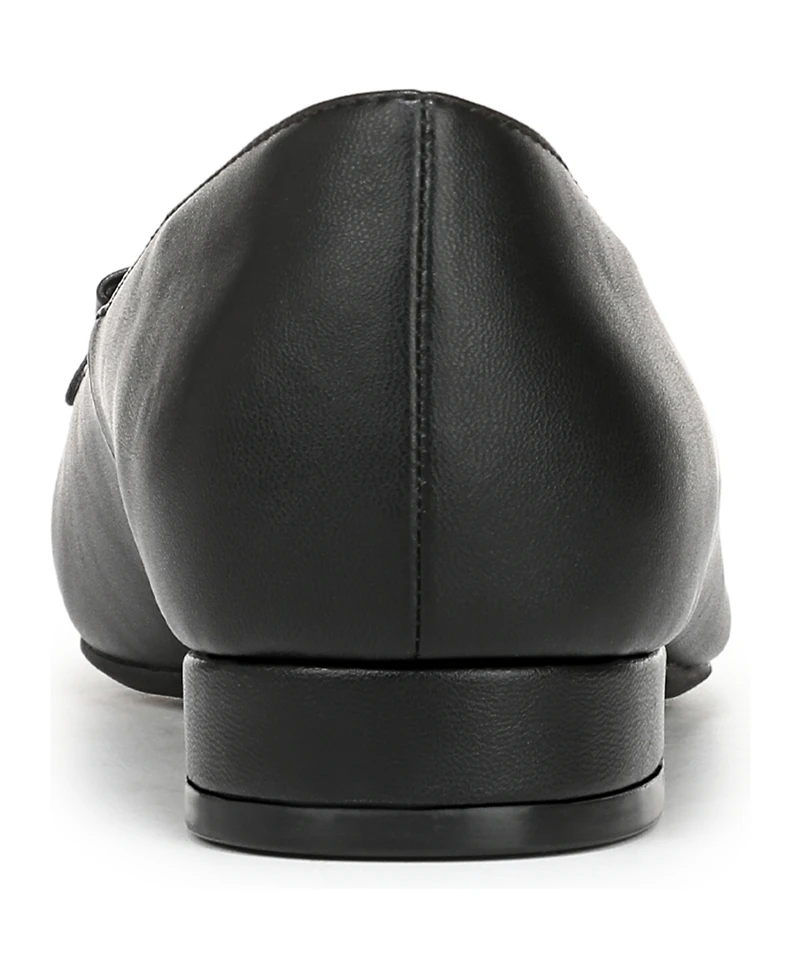 LifeStride Women's Claudine Square Toe Block Heel Ballerina Flats