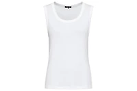 Olsen Women's Round Neck Sleeveless Shell