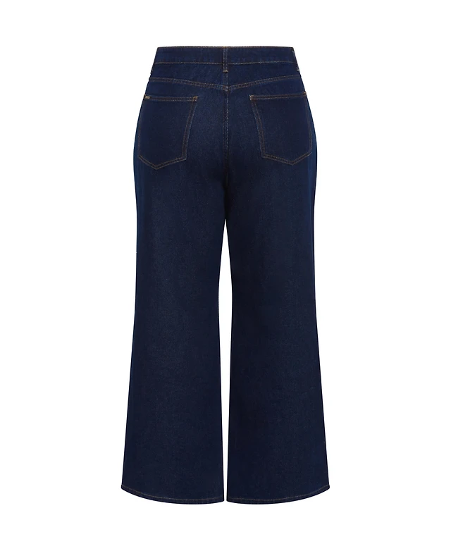 Shop City Chic Plus Asha Jojo Distressed Detail Crop Jean at