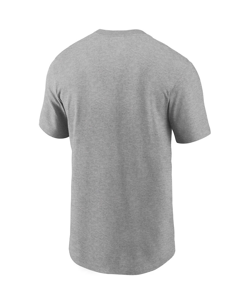 Nike Men's Heather Gray Washington Nationals Team T-Shirt