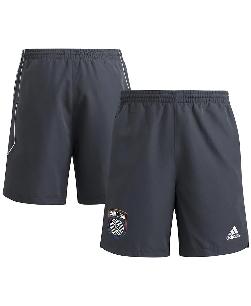 Adidas Men's Gray San Diego Fc 2025 Travel Shorts