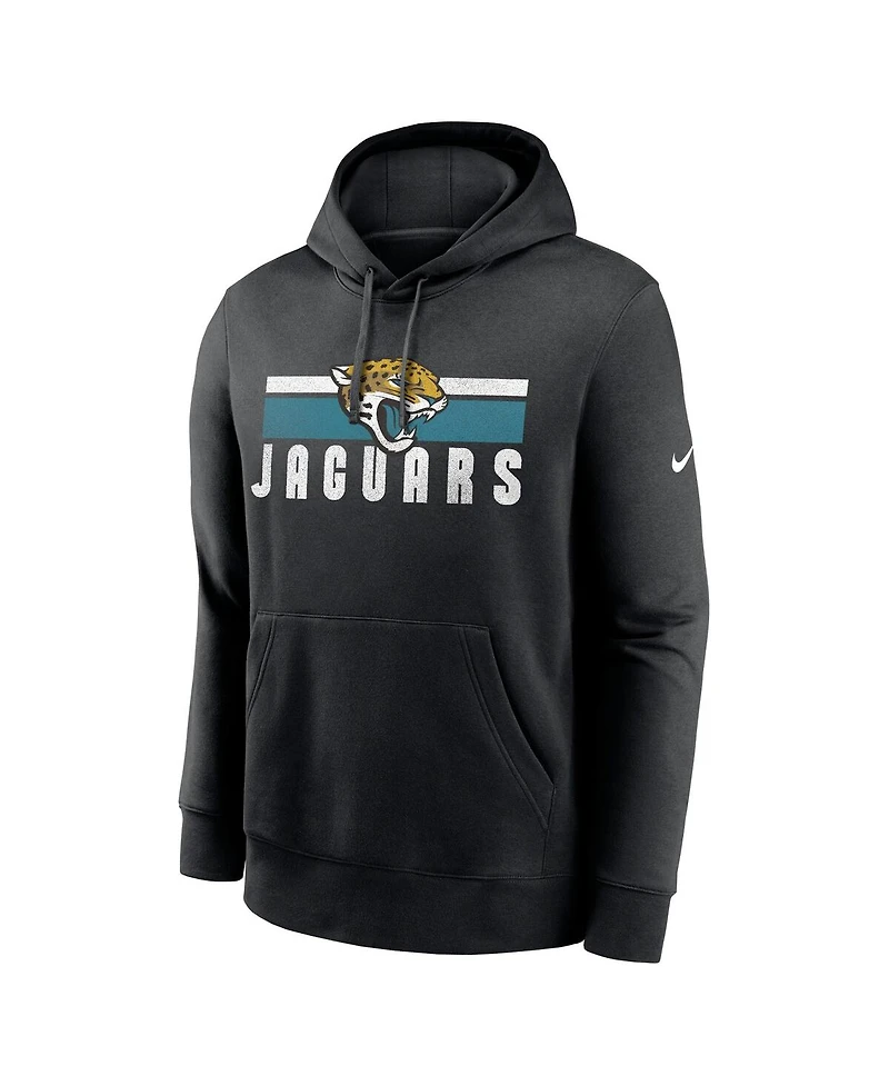 Nike Men's Black Jacksonville Jaguars Club Fleece Pullover Hoodie