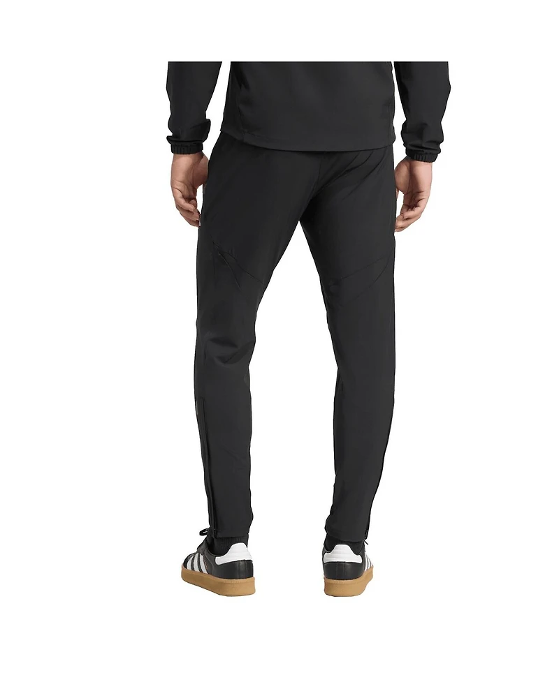 Adidas Men's Black Manchester United 2025/26 Tiro Vis Tech Aeroready Travel Pants