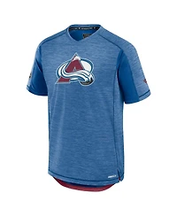 Fanatics Men's Blue Colorado Avalanche Authentic Pro Rink Tech T-Shirt