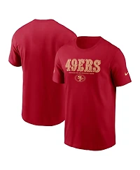 Nike Men's Scarlet San Francisco 49ers Sideline Performance T-Shirt