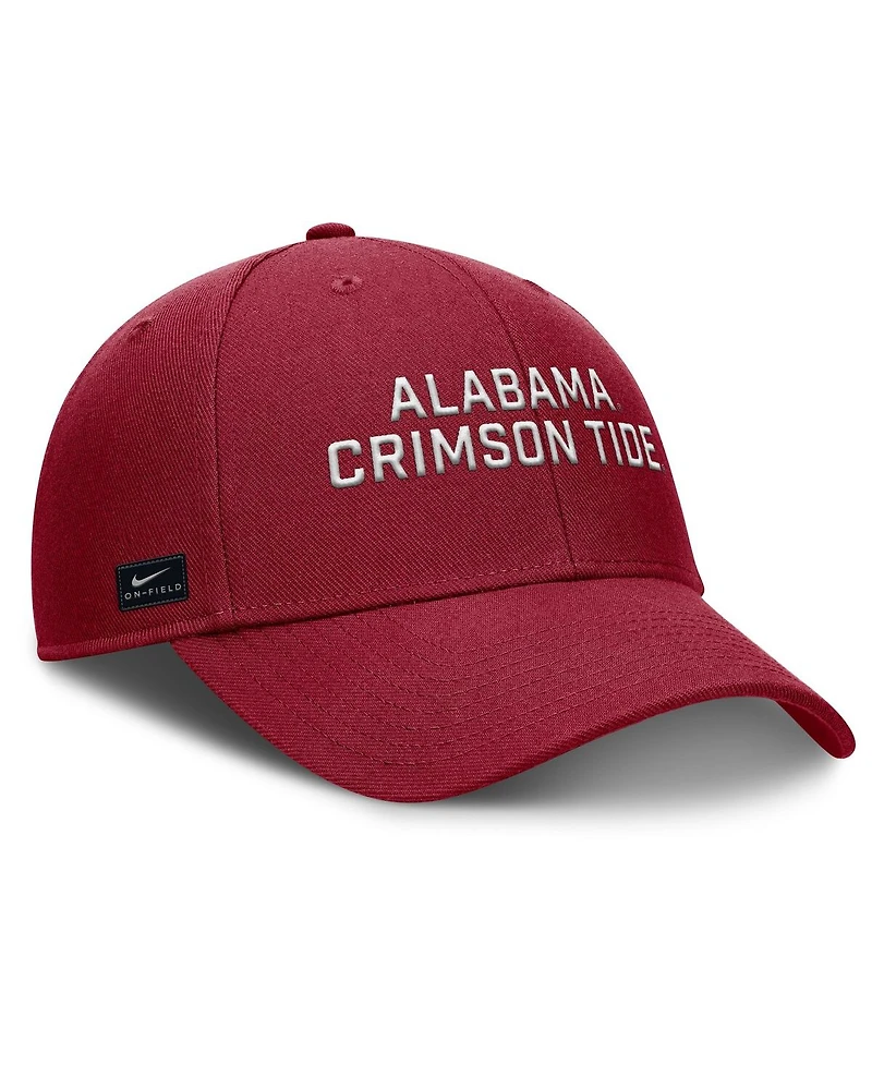 Nike Men's Alabama Crimson Tide Rise Practice Adjustable Hat
