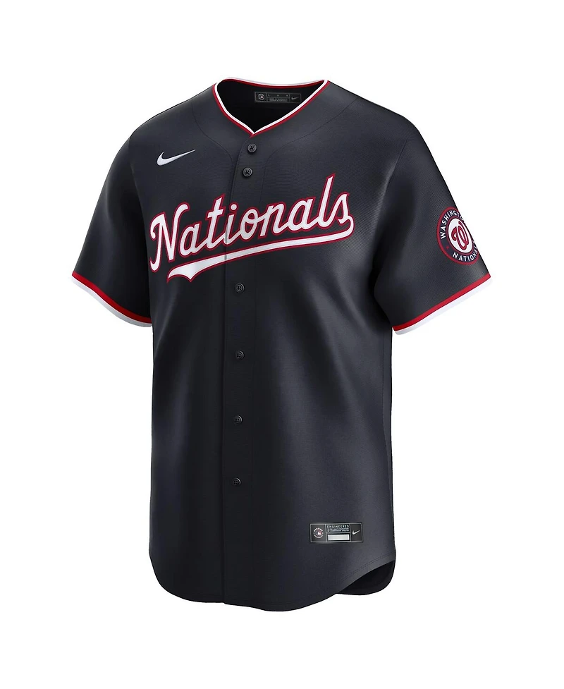 Nike Men's James Wood Navy Washington Nationals Alternate Limited Jersey