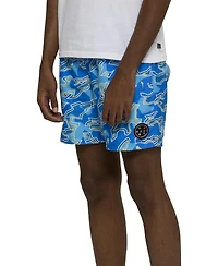 Maui and Sons Men's Bad Fish Pool Shorts