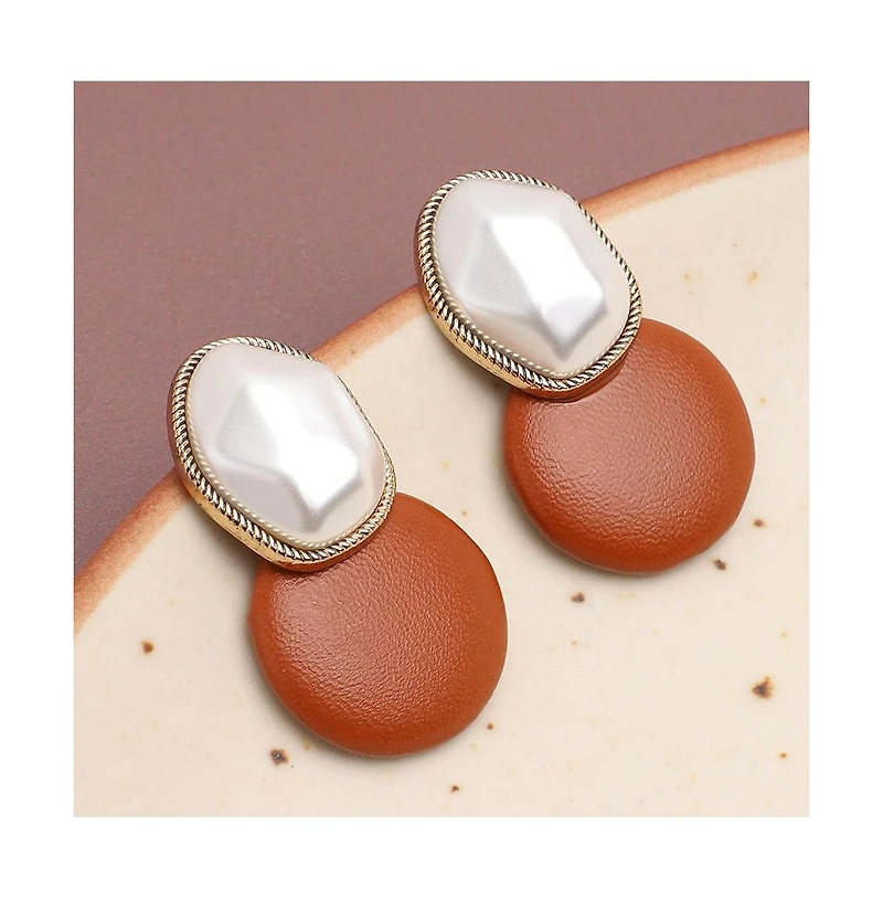 Sohi Colourblock Drop Earrings