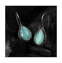 Sohi Teardrop-Stone Drop Earrings